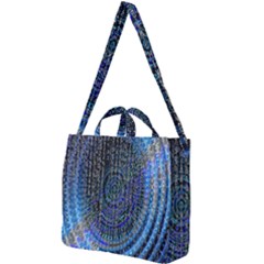 Matrix Technology Data Digital Square Shoulder Tote Bag by Vaneshart