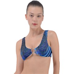 Matrix Technology Data Digital Ring Detail Bikini Top by Vaneshart