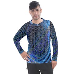 Matrix Technology Data Digital Men s Pique Long Sleeve Tee