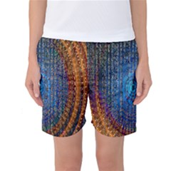 Matrix Technology Data Digital Women s Basketball Shorts by Vaneshart