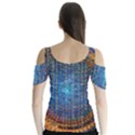 Matrix Technology Data Digital Butterfly Sleeve Cutout Tee  View2