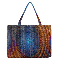 Matrix Technology Data Digital Zipper Medium Tote Bag by Vaneshart