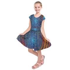 Matrix Technology Data Digital Kids  Short Sleeve Dress by Vaneshart