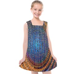 Matrix Technology Data Digital Kids  Cross Back Dress by Vaneshart