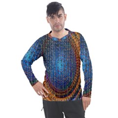 Matrix Technology Data Digital Men s Pique Long Sleeve Tee