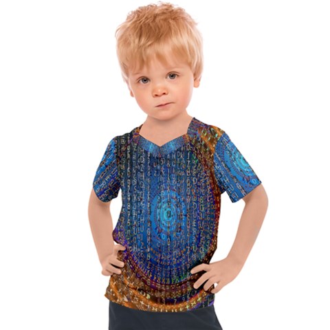 Matrix Technology Data Digital Kids  Sports Tee by Vaneshart