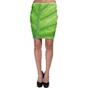 Green Bright Digital Manipulation Bodycon Skirt View1