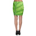 Green Bright Digital Manipulation Bodycon Skirt View2