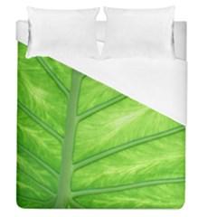 Green Bright Digital Manipulation Duvet Cover (queen Size) by Vaneshart