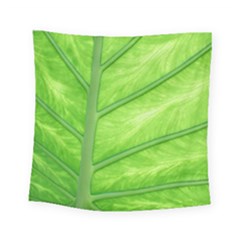 Green Bright Digital Manipulation Square Tapestry (Small)