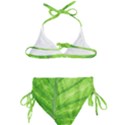 Green Bright Digital Manipulation Kids  Classic Bikini Set View2