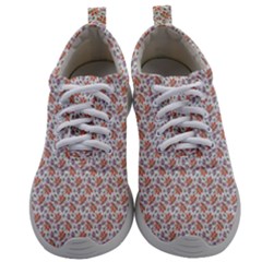 Floral Digital Paper Mens Athletic Shoes