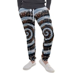 Spiral City Urbanization Cityscape Men s Jogger Sweatpants by Vaneshart