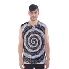 Spiral City Urbanization Cityscape Men s Basketball Tank Top by Vaneshart