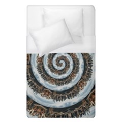 Spiral City Urbanization Cityscape Duvet Cover (single Size) by Vaneshart