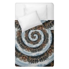 Spiral City Urbanization Cityscape Duvet Cover Double Side (single Size) by Vaneshart