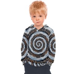 Spiral City Urbanization Cityscape Kids  Overhead Hoodie