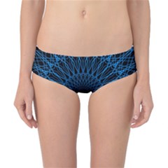 Abstract Rosette Web Network Classic Bikini Bottoms by Vaneshart