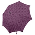 Leaf Pattern Lace Leaf Leaves Hook Handle Umbrellas (Large) View2