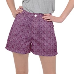 Leaf Pattern Lace Leaf Leaves Ripstop Shorts