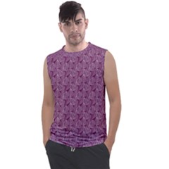 Leaf Pattern Lace Leaf Leaves Men s Regular Tank Top