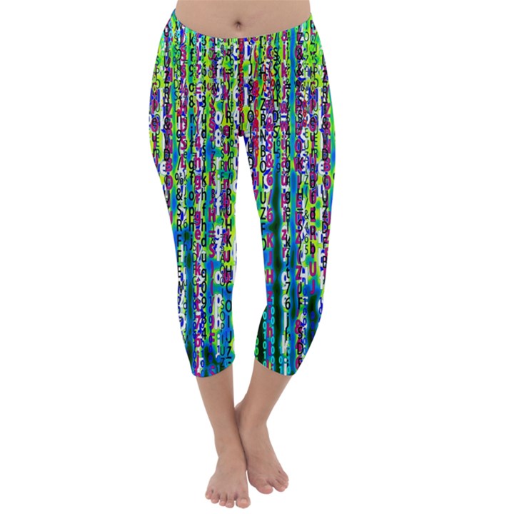 Matrix Technology Data Digital Capri Winter Leggings 