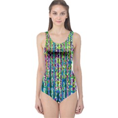 Matrix Technology Data Digital One Piece Swimsuit by Vaneshart