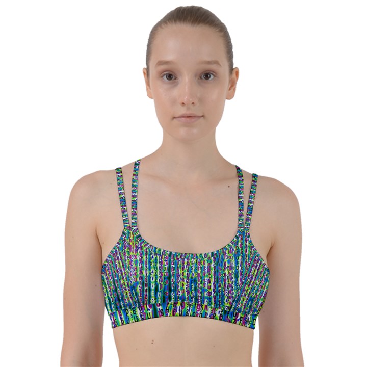 Matrix Technology Data Digital Line Them Up Sports Bra