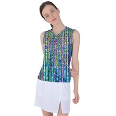 Matrix Technology Data Digital Women s Sleeveless Sports Top