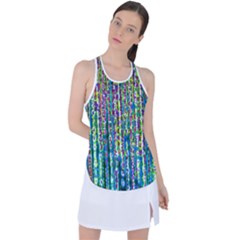 Matrix Technology Data Digital Racer Back Mesh Tank Top