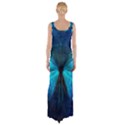 Animal Butterfly Insect Thigh Split Maxi Dress View2