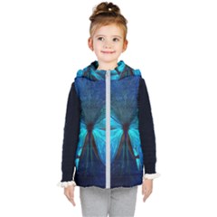 Animal Butterfly Insect Kids  Hooded Puffer Vest