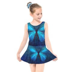 Animal Butterfly Insect Kids  Skater Dress Swimsuit