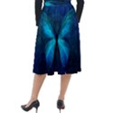 Animal Butterfly Insect Classic Velour Midi Skirt  View2