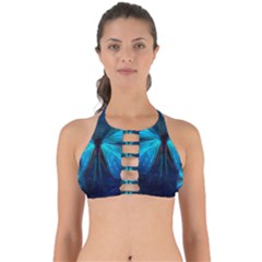 Animal Butterfly Insect Perfectly Cut Out Bikini Top