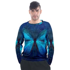 Animal Butterfly Insect Men s Long Sleeve Raglan Tee