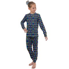 ABSTRACT-S-1 Kids  Long Sleeve Set 