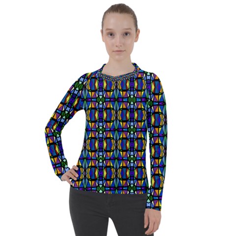 Abstract-s-1 Women s Pique Long Sleeve Tee by ArtworkByPatrick