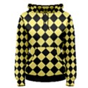 Block Fiesta - Blonde Yellow & Black Women s Pullover Hoodie View1