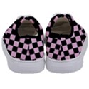 Block Fiesta - Blush Pink & Black Kids  Classic Low Top Sneakers View4