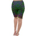 Happy Flower Fish Living In Peace On The Reef Cropped Leggings  View4