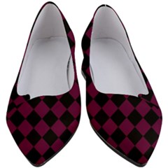 Block Fiesta - Boysenberry Purple & Black Women s Block Heels 