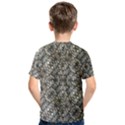 Urban Art Textured Print Pattern Kids  Cotton Tee View2