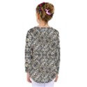 Urban Art Textured Print Pattern Kids  Long Sleeve Tee View2