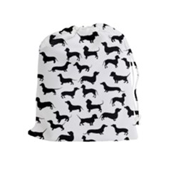 Dachshunds! Drawstring Pouch (xl) by ZeeBee