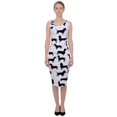 Dachshunds! Sleeveless Pencil Dress