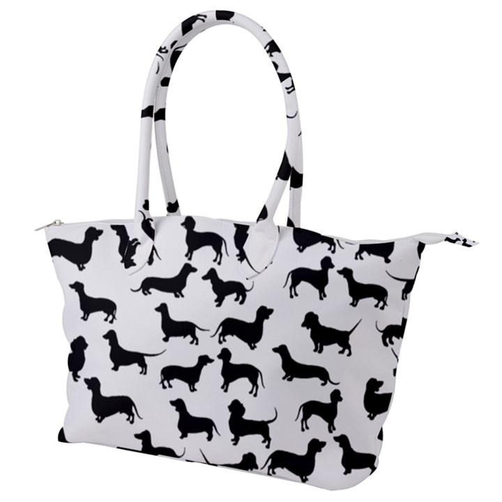 Dachshunds! Canvas Shoulder Bag