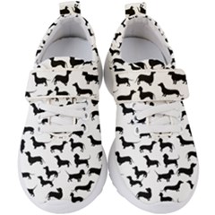 Dachshunds! Kids  Velcro Strap Shoes by ZeeBee