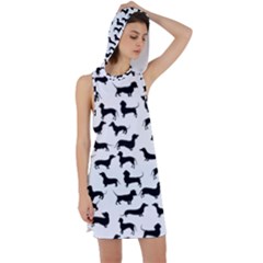 Dachshunds! Racer Back Hoodie Dress