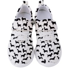 Dachshunds! Women s Velcro Strap Shoes by ZeeBee